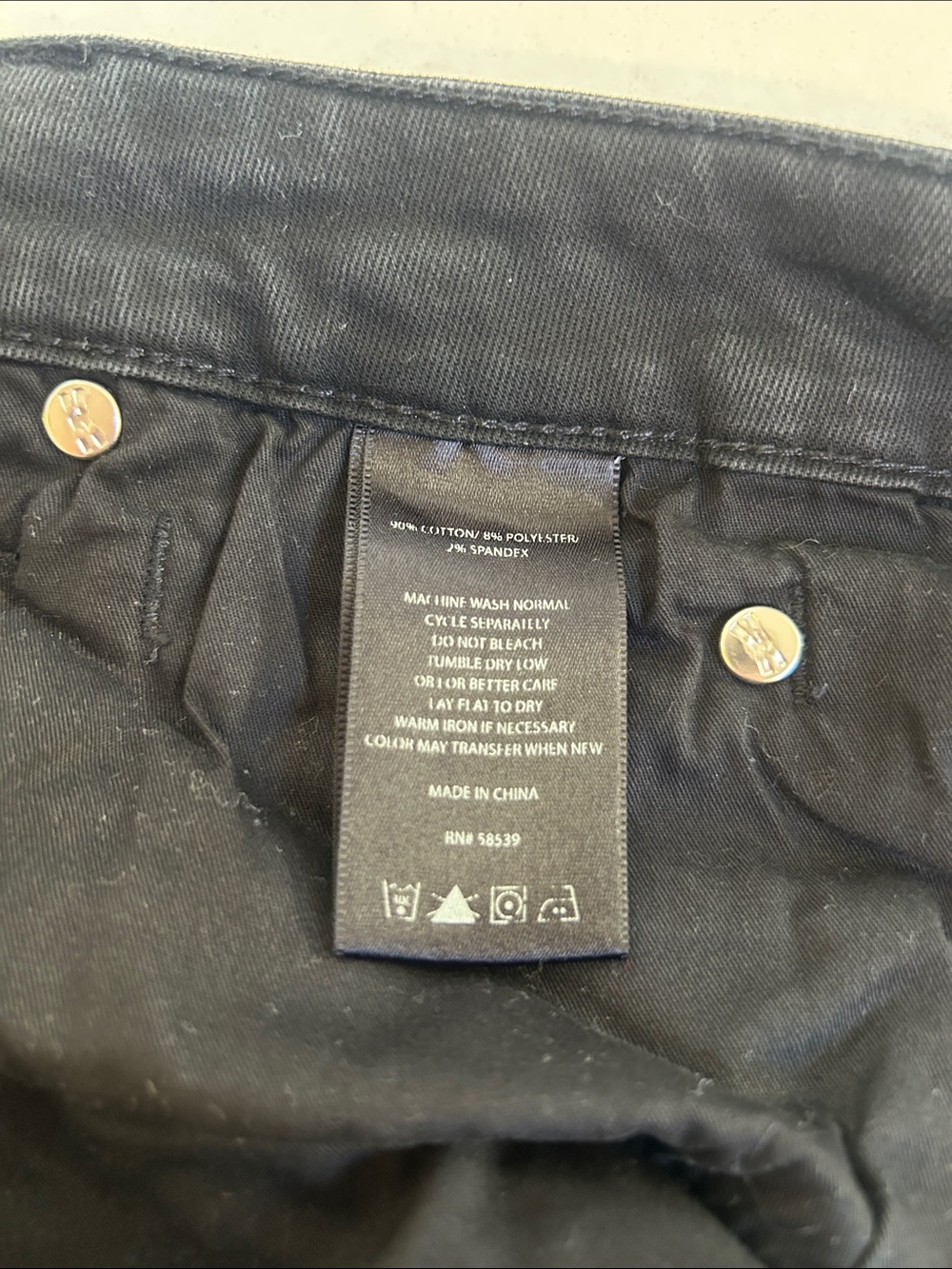 KUT From The Kloth Natalie Fab AB High Rise Bootcut Jeans Black Size 14 - Picture 12 of 13